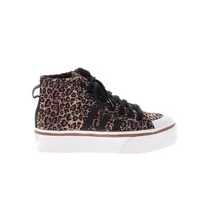 SOLD adidas nizza Leopard Print platform High-Top Sneakers